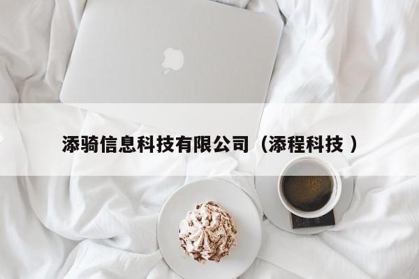添騎信息科技有限公司（添程科技 ）